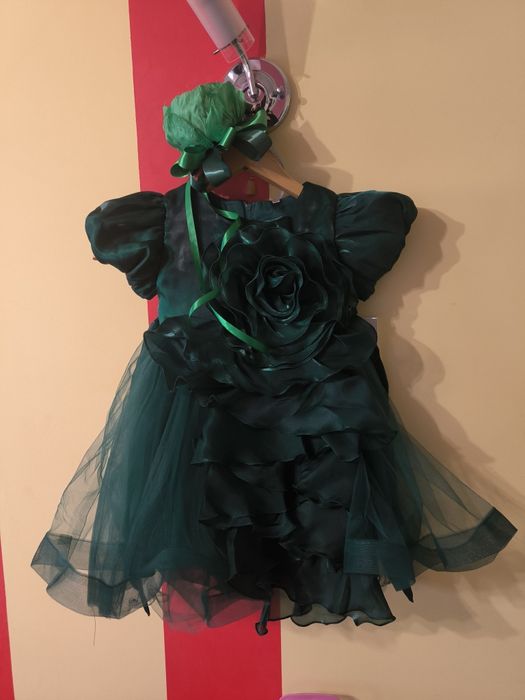 Дитяче плаття Капусточка з обручом