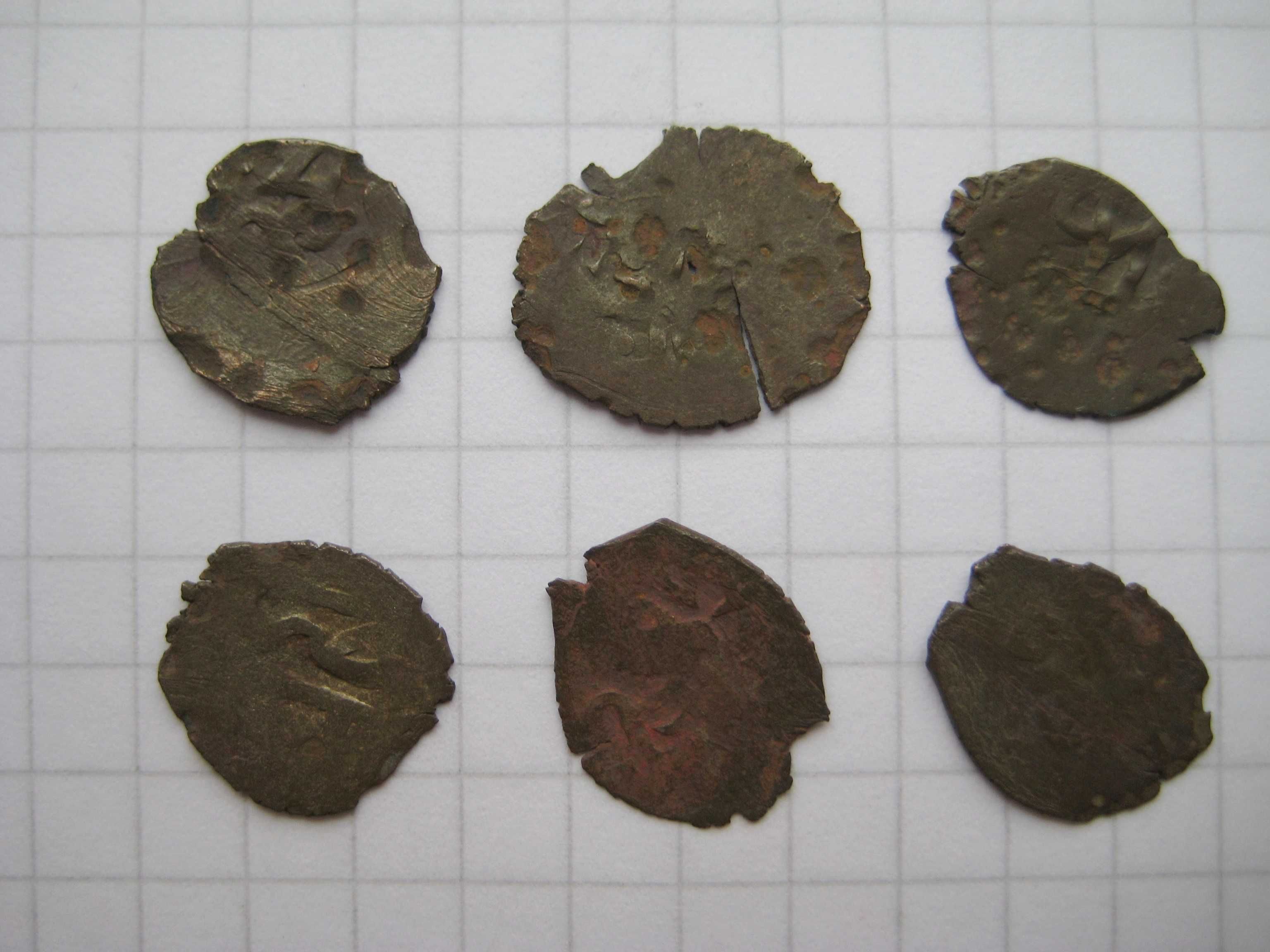 Наборы монет (солиды, денарии, акче, фоллис)