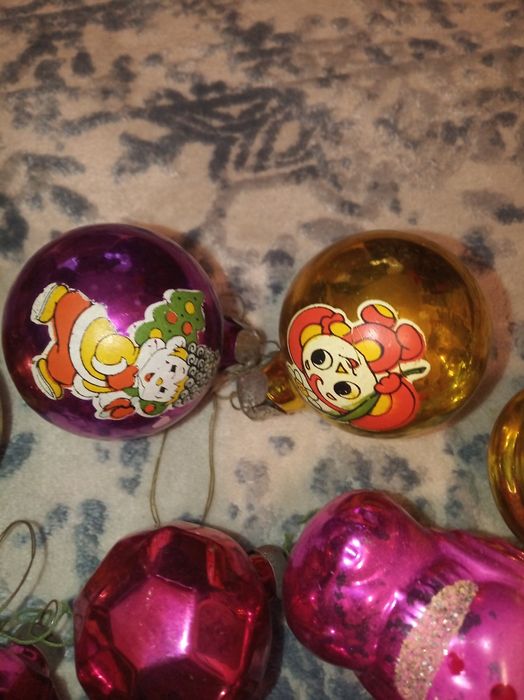 Игрушки ёлочные ссср