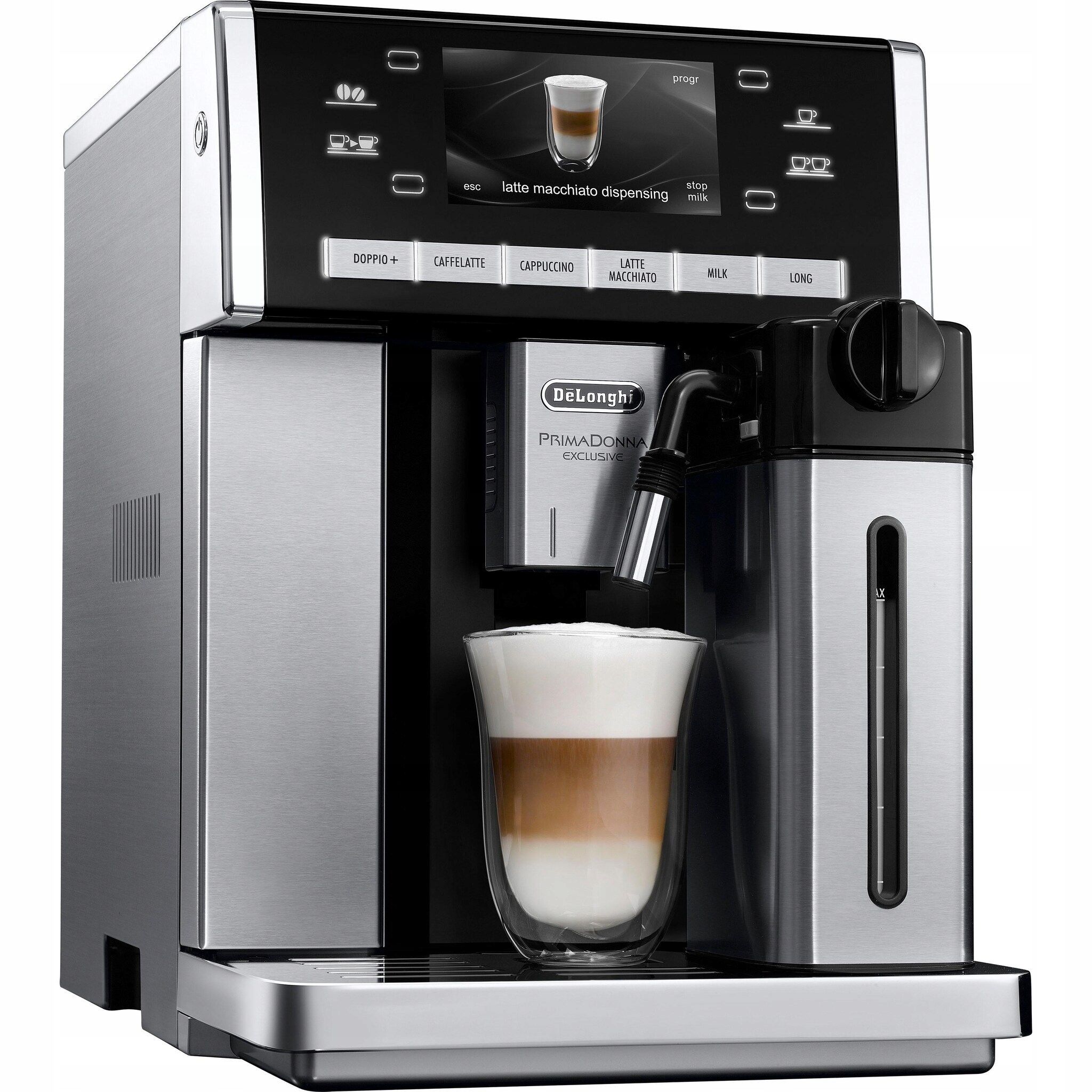 Automatyczny ekspres ciśnieniowy De'Longhi Primadonna Exclusive 1450 W