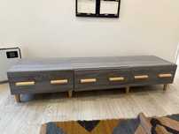 Movel TV cinza sonora