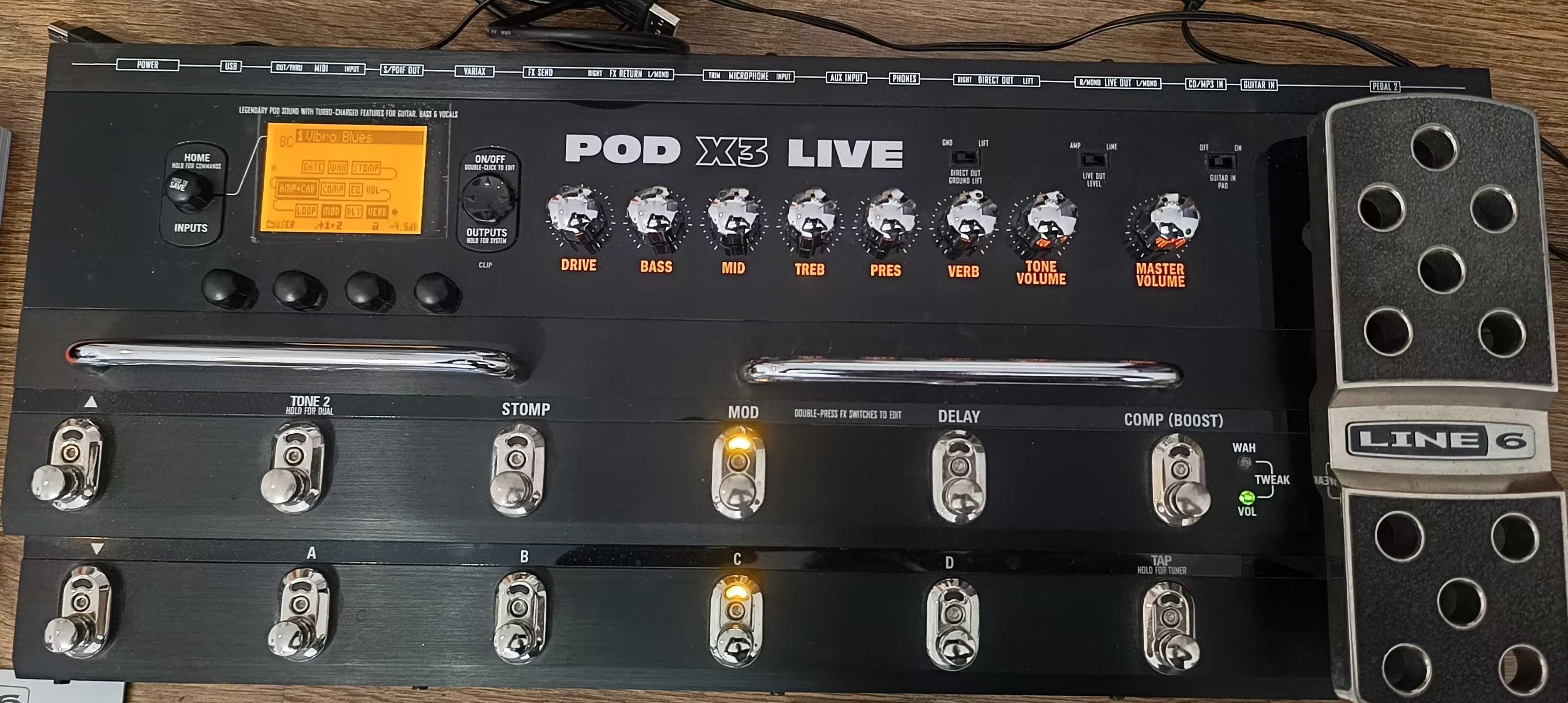 Line 6 x3 Live + torba Thomann - Multiefekt gitara,bass i wokal