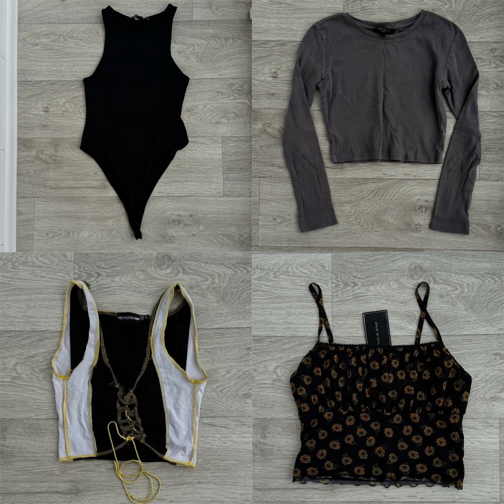1+1=3 Топы y2k летние shein, zara, h&m, оптом