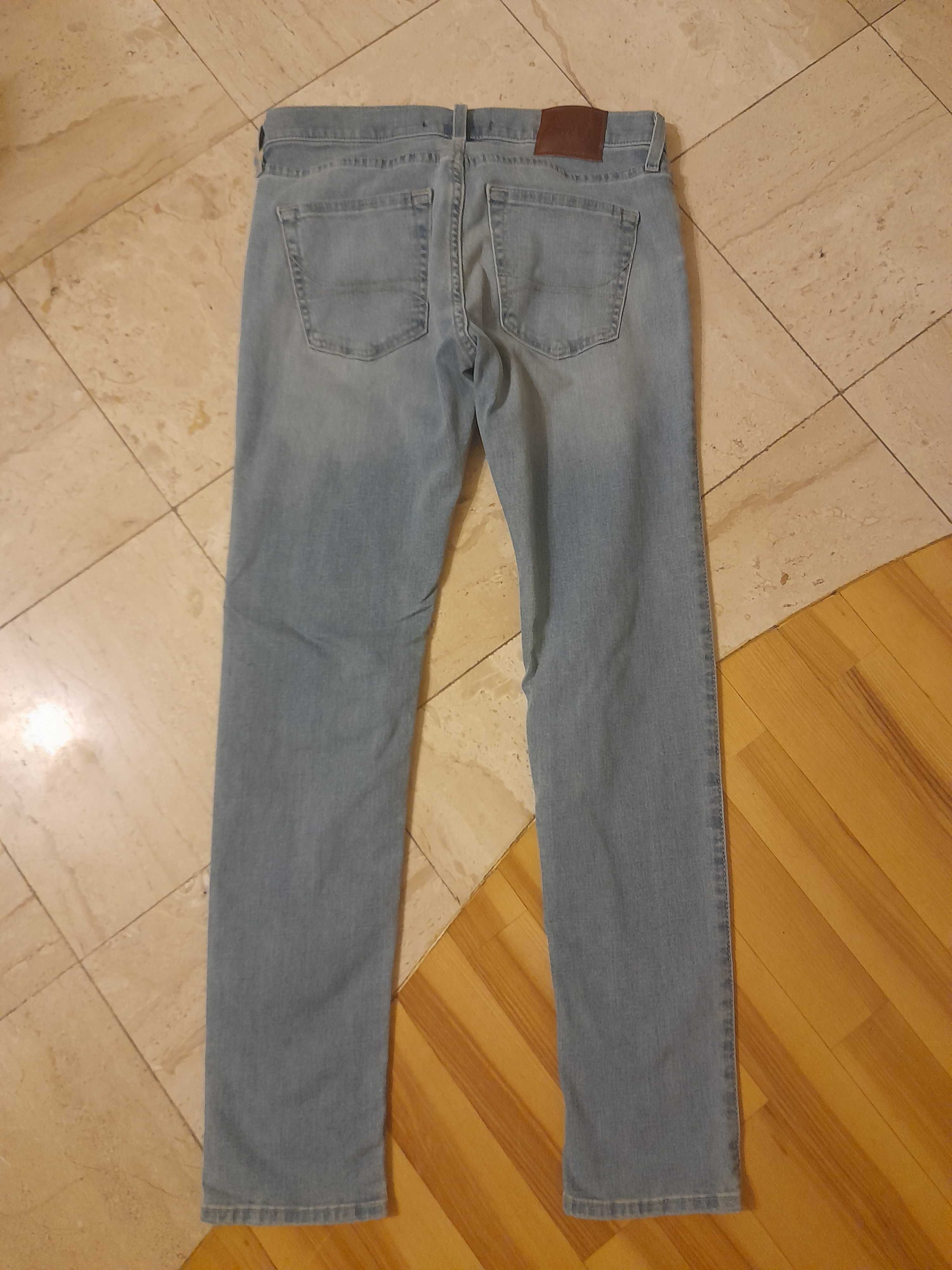 jeansy męskie Hollister skinny w31 L 32