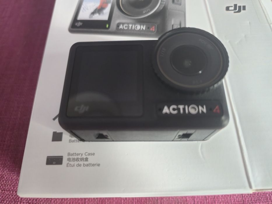 Dji osmo action 4 adventure combo + 512gb microSD