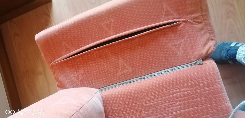 Conjunto de dois sofás Salmão