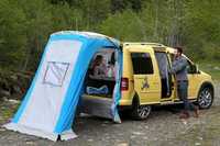 Vw caddy  kamper, tramper, beach , california oryginalny nowy namiot