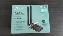 Wewnętrzna karta PCIe Tp-link AX3000 Archer TX50E WIFI 6 Bluetooth 5.2