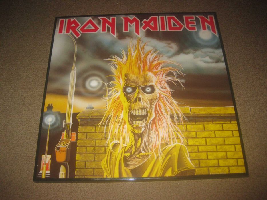 Quadro dos Iron Maiden em Madeira/Novo!