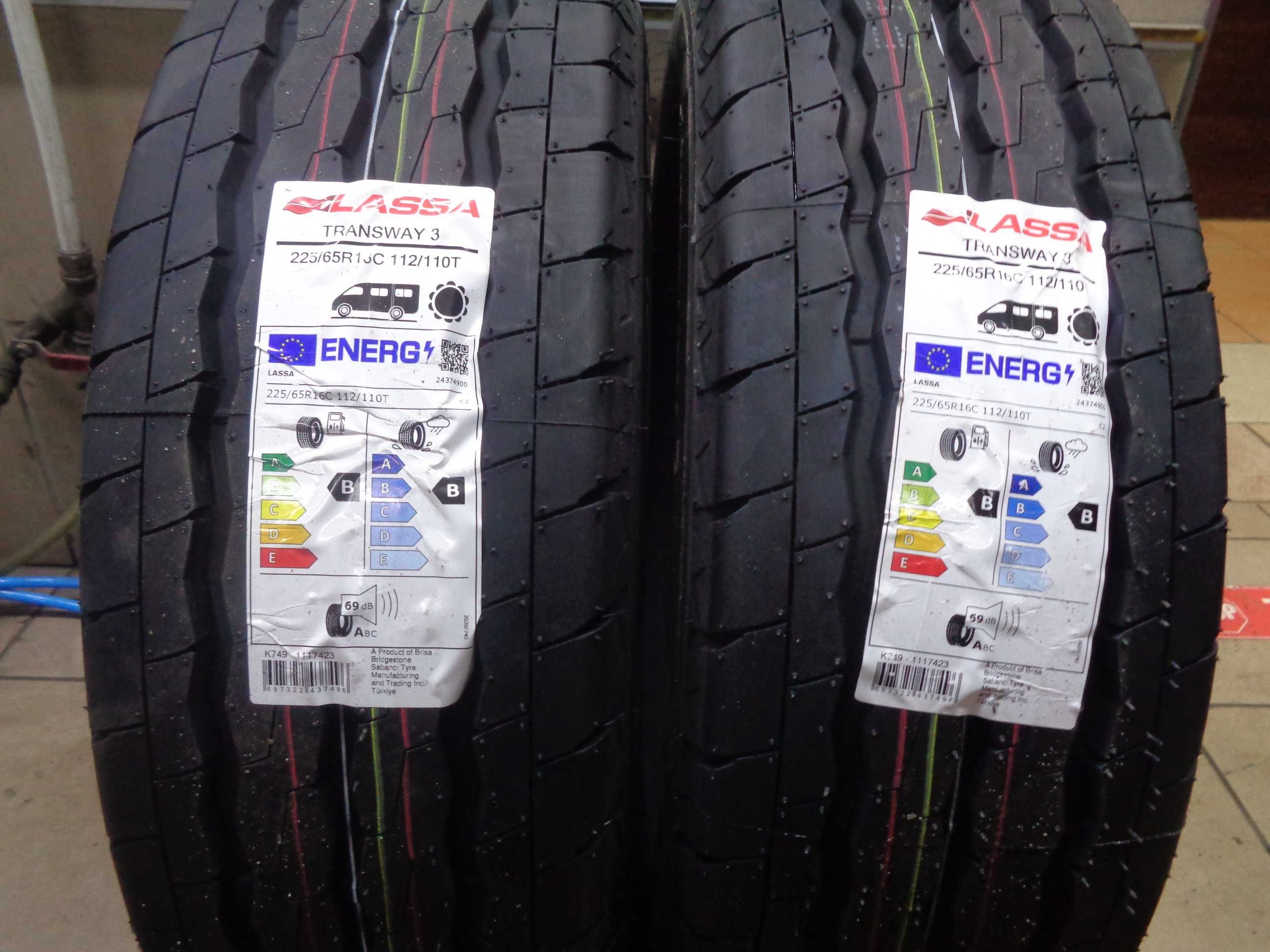 LASSA Nowy Model 2024 Transway 3 - 225/65R16C - Bus , Opony Letnie
