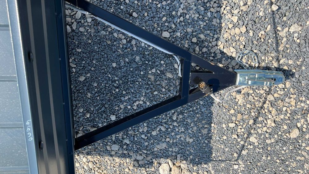 Купить прицеп для легкового авто  2 х 1,2 м борт 40см метал сірий