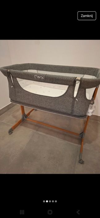 Momi smart bed 4w1 dostawka kojec