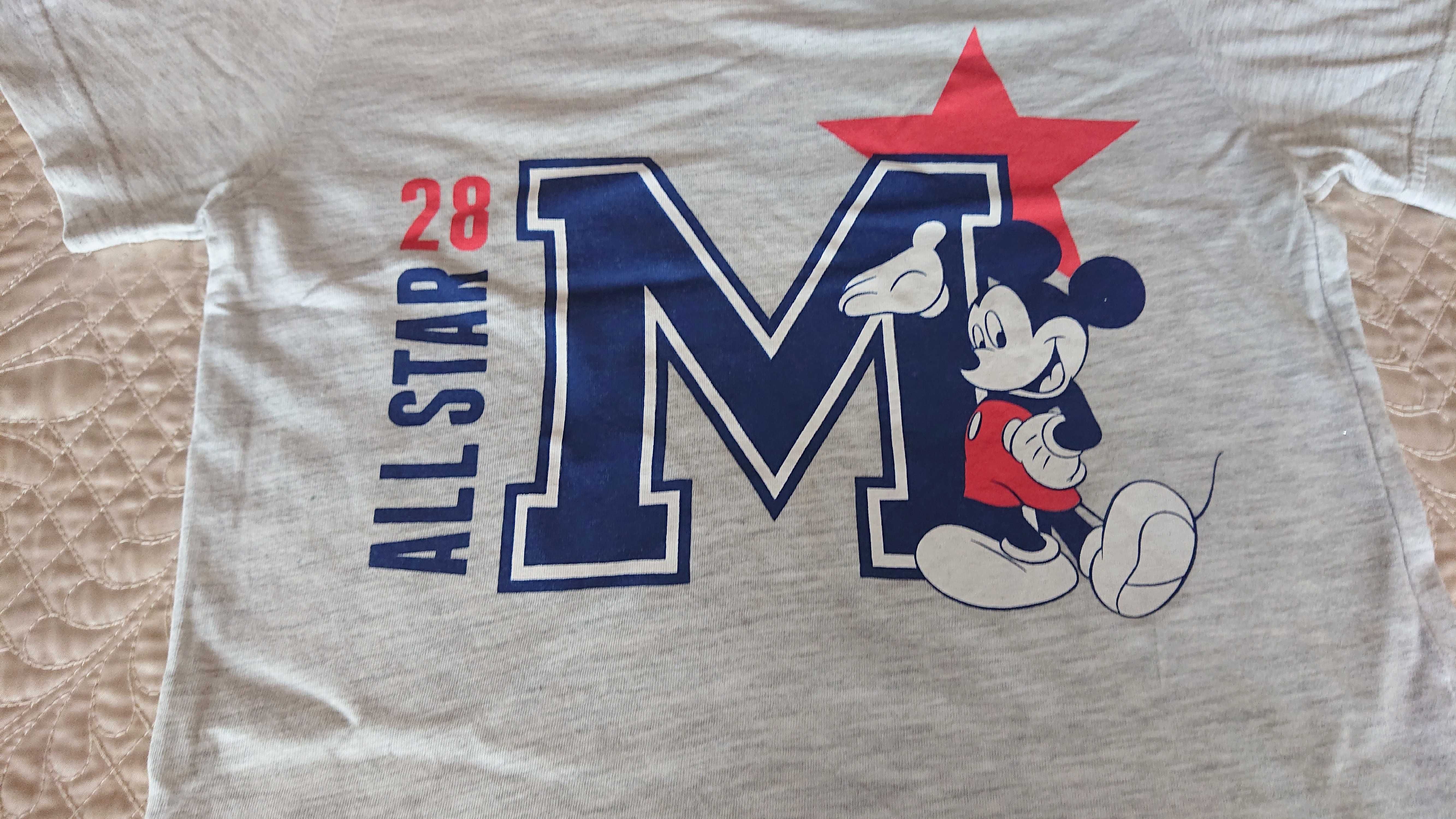 conjunto calções de ganga e t-tshirt mickey 3 anos