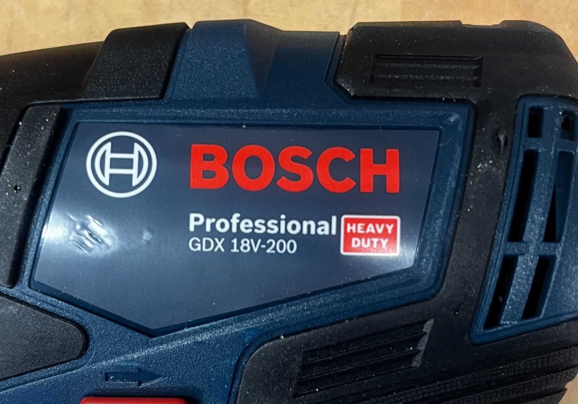 Bosch GDX 18V-200 Zakrętarka Klucz udarowy NOWY