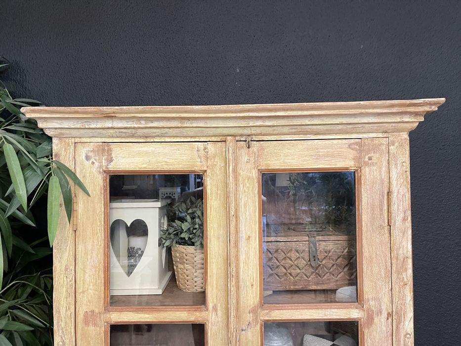 2 vitrine, louceiro, livreiro, movel, aparador, indiano, rustico