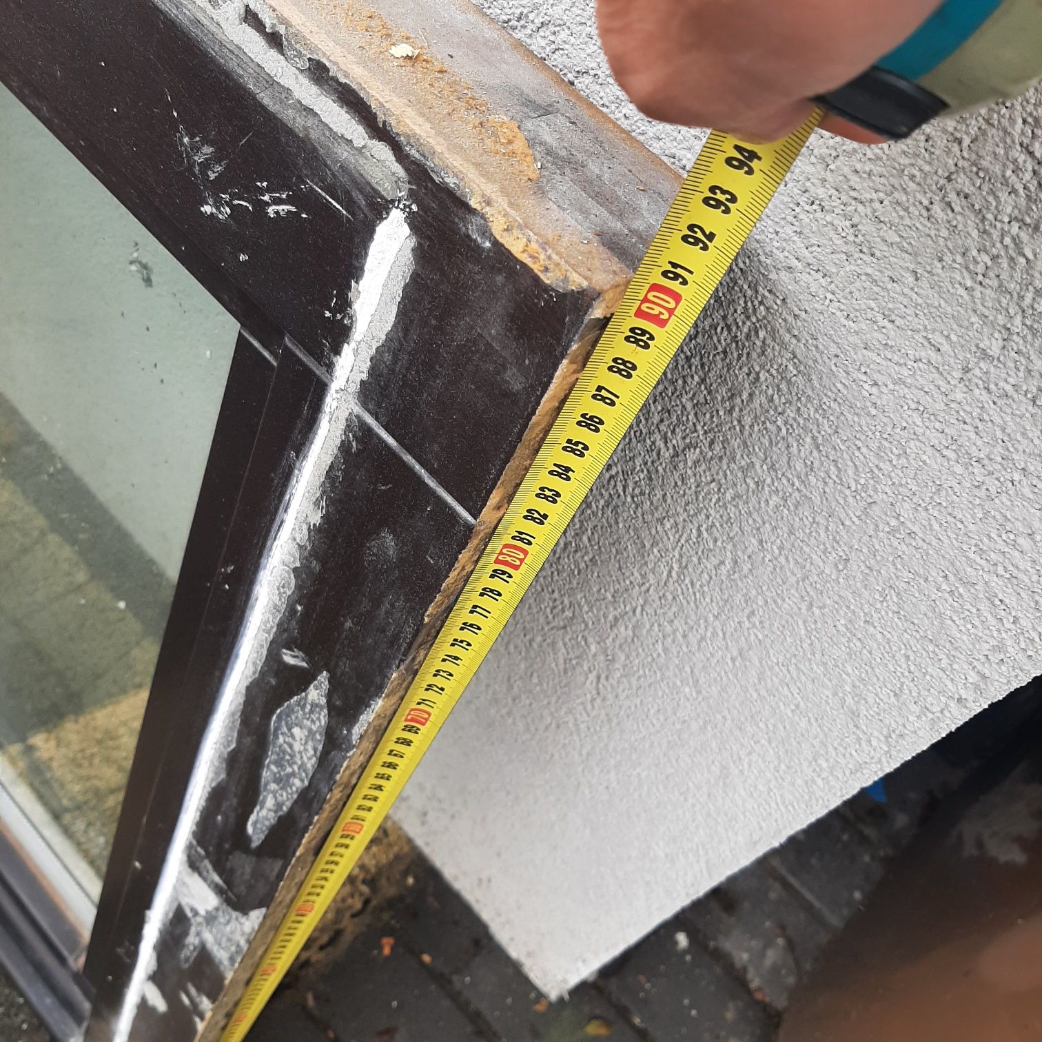Okno drewniane wysokości 90cm szerokość 60