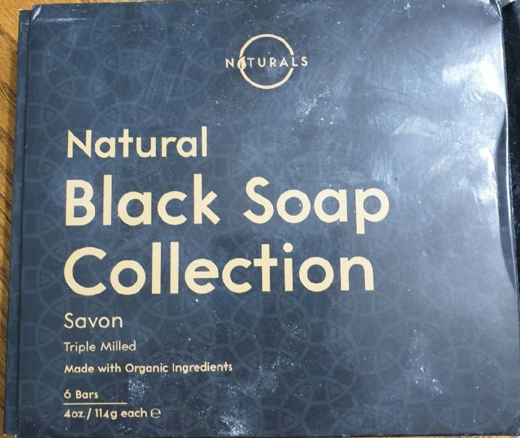 Mydła O Naturals black collection 6 szt