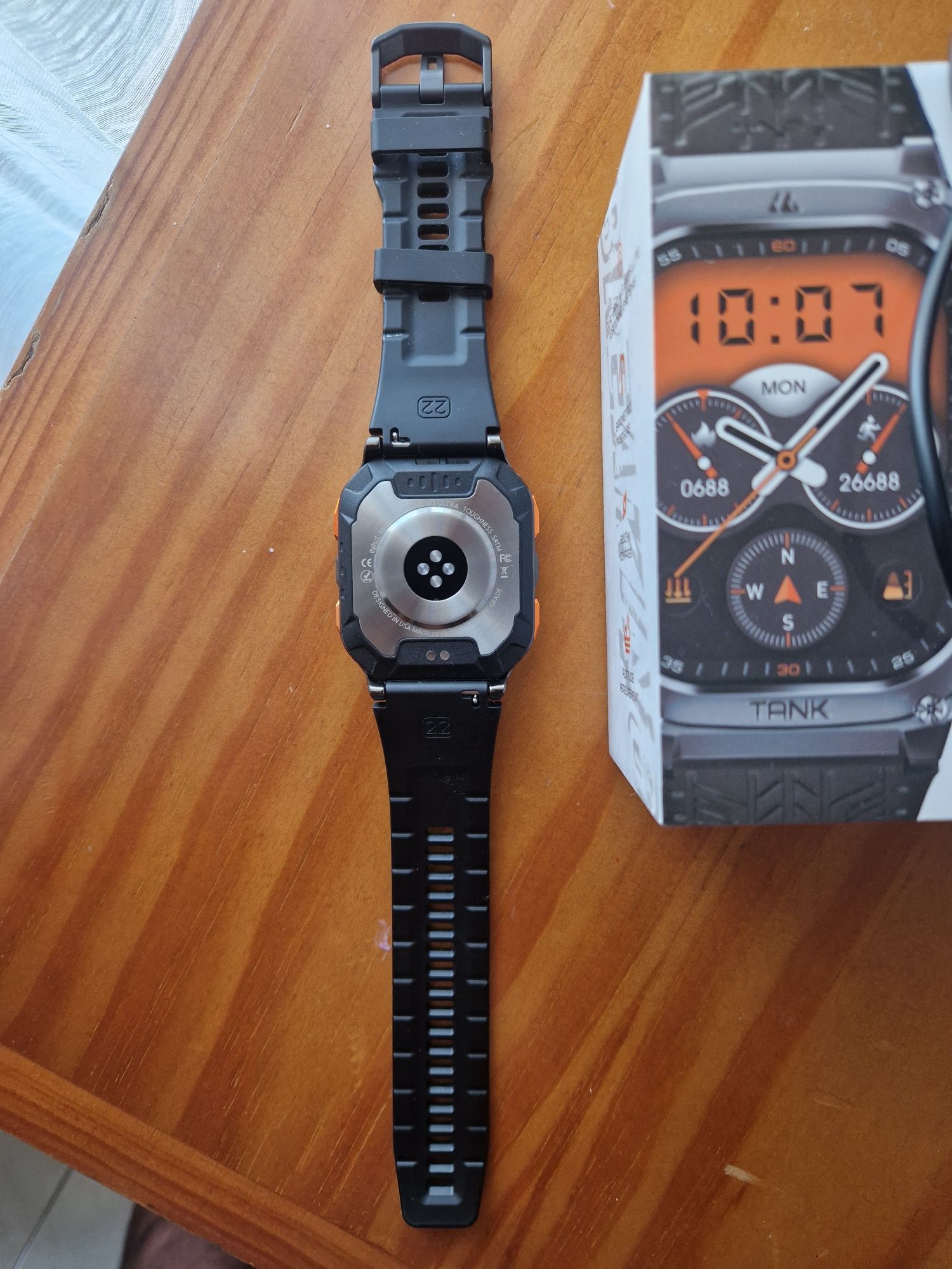 Kospet tank M3 Ultra relógio smartwatch