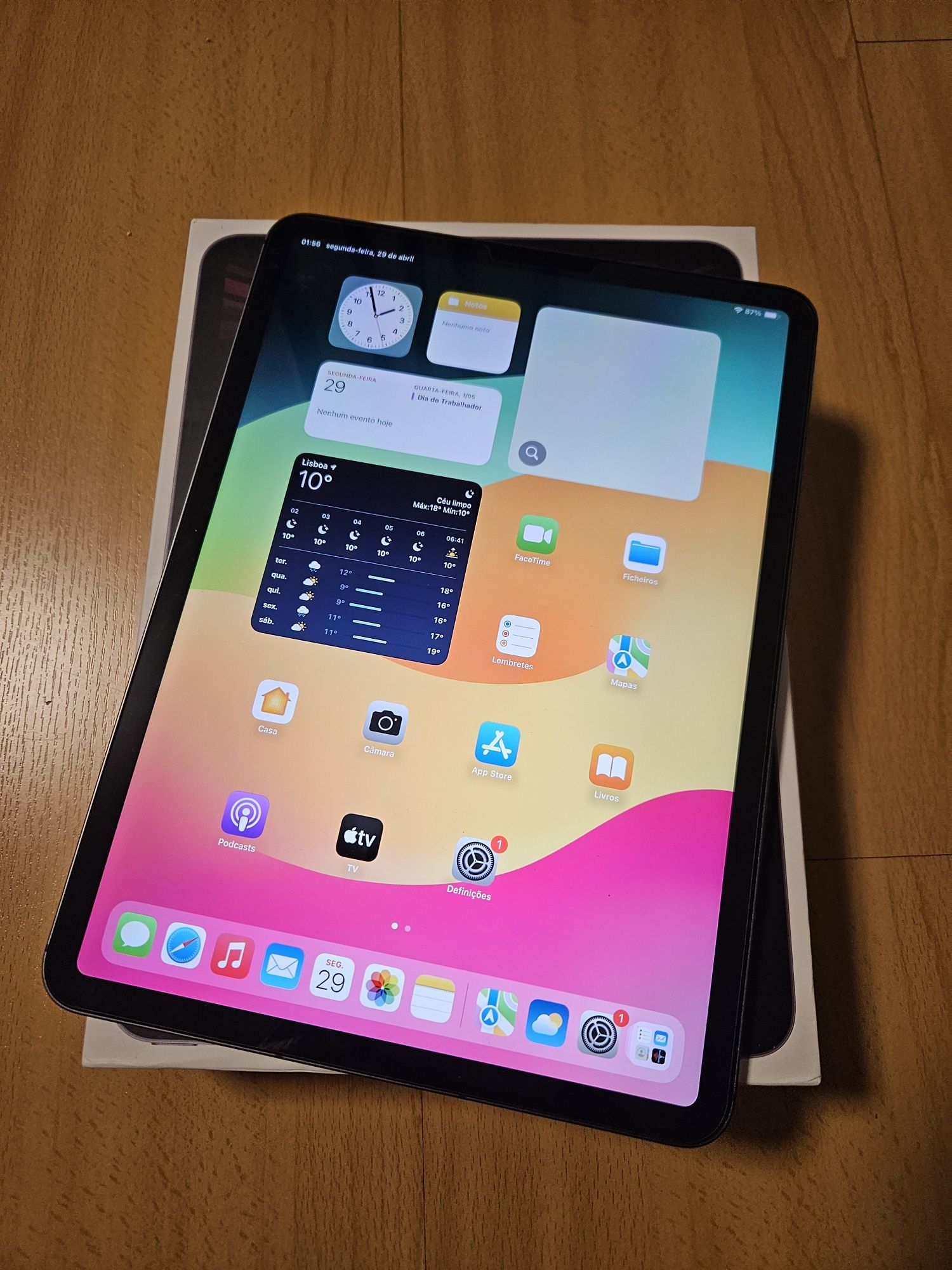 iPad Pro 11 M1 3a geração 256GB WiFi+5G