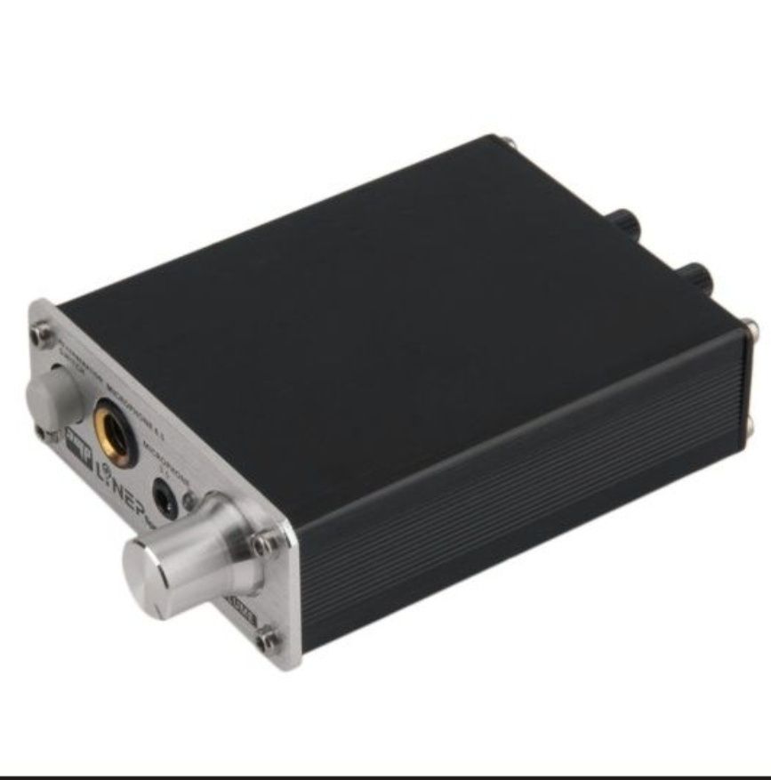 Mini wzmacniacz audio Pogłos mikrofonu Podwójne porty mikrofonowe