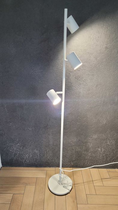 Lampa stojąca podłogowa IKEA NYMANE - komplet, prawie nowa.