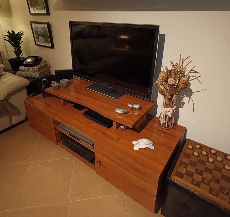 Móvel TV com rodas