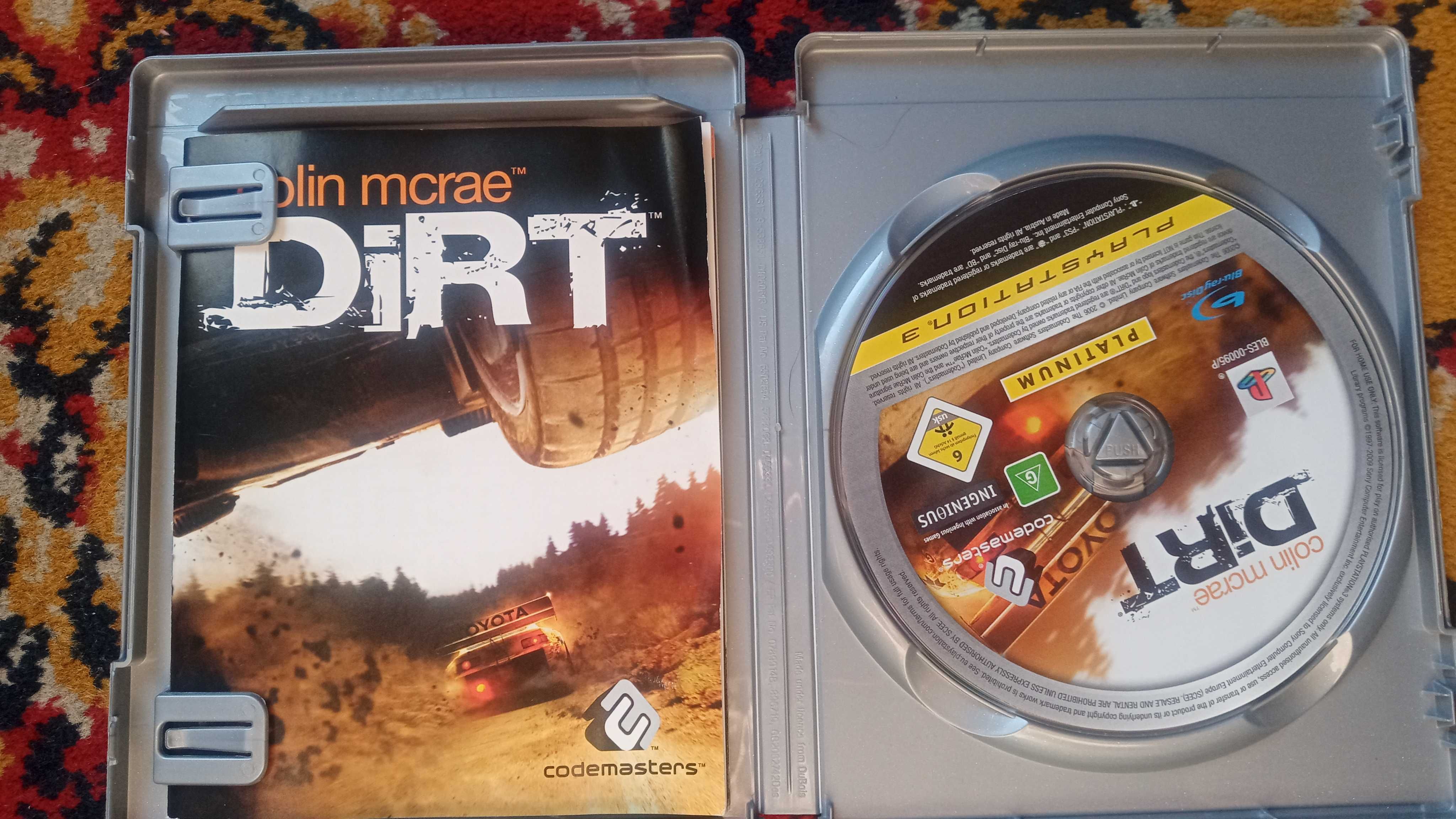 + Colin McRae DIRT + gra na PS3 , stan bardzo dobry