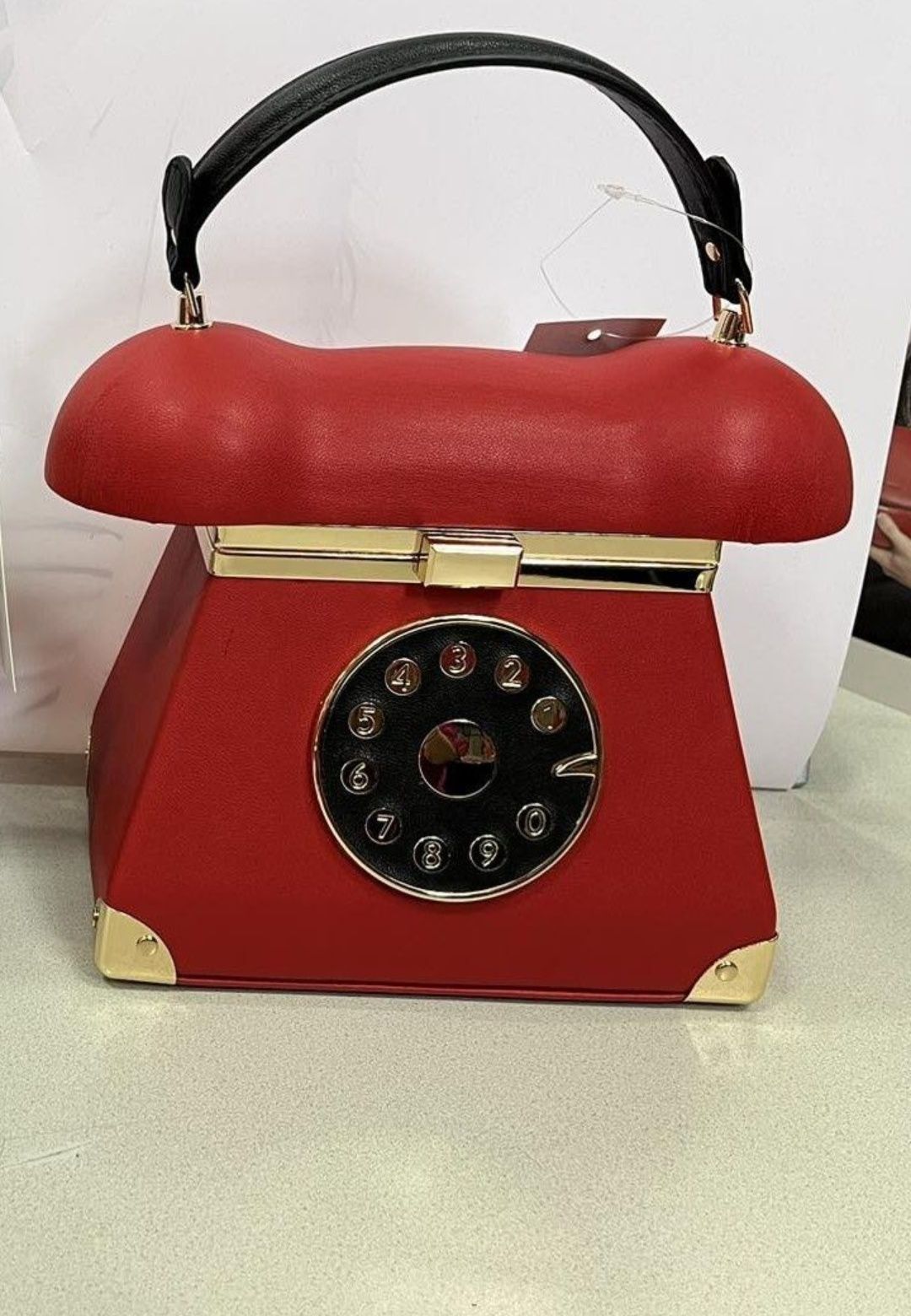 Torebka/kuferek telefon czerwony