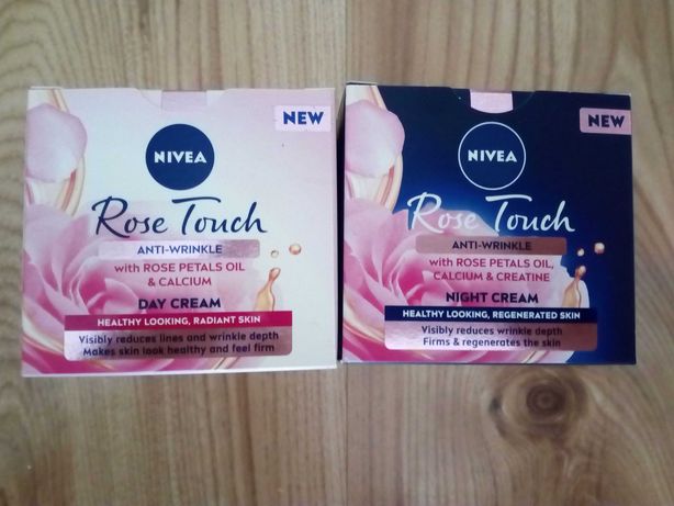 NIVEA | 2x Krem przeciwzmarszczkowy Rose Touch | 1x dzień + 1x noc