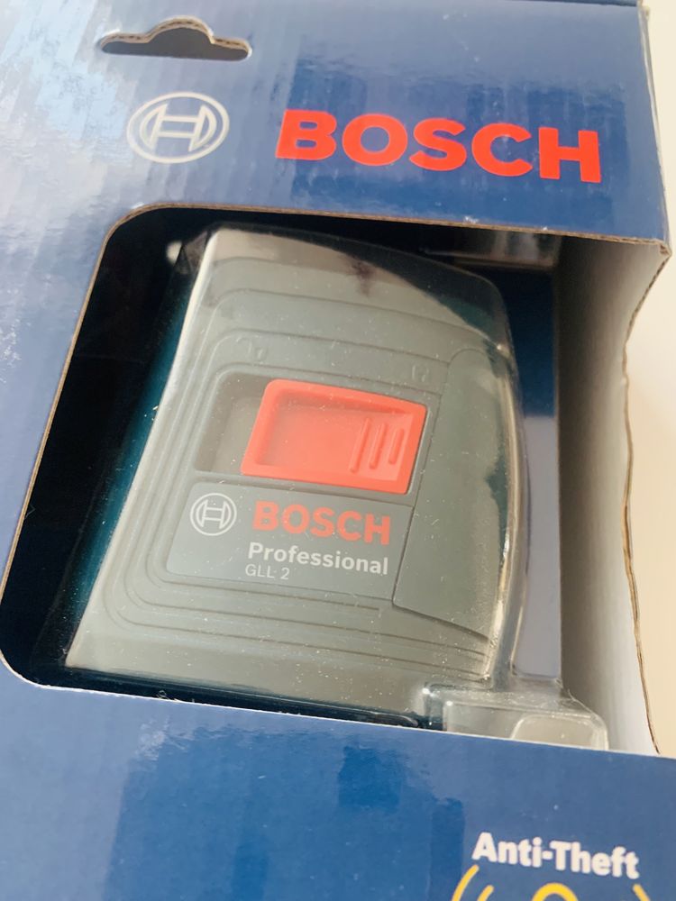 Laser krzyżowy poziomnica Bosch GLL 2  , NOWY!