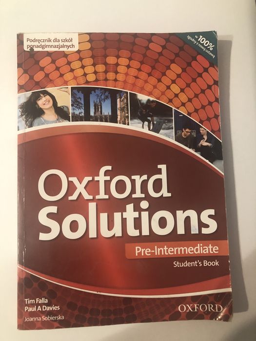 Podręcznik Oxford Solutions