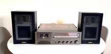 Schneider TS 1403 Gramofon Vintage Stacja Stereo Combo +kolumny Fisher