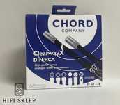 Chord  CLEARWAY X Interkonekt 2RCA - DIN - 1,0M/promocja