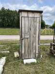 Toaleta budowlana WC szalet drewniany