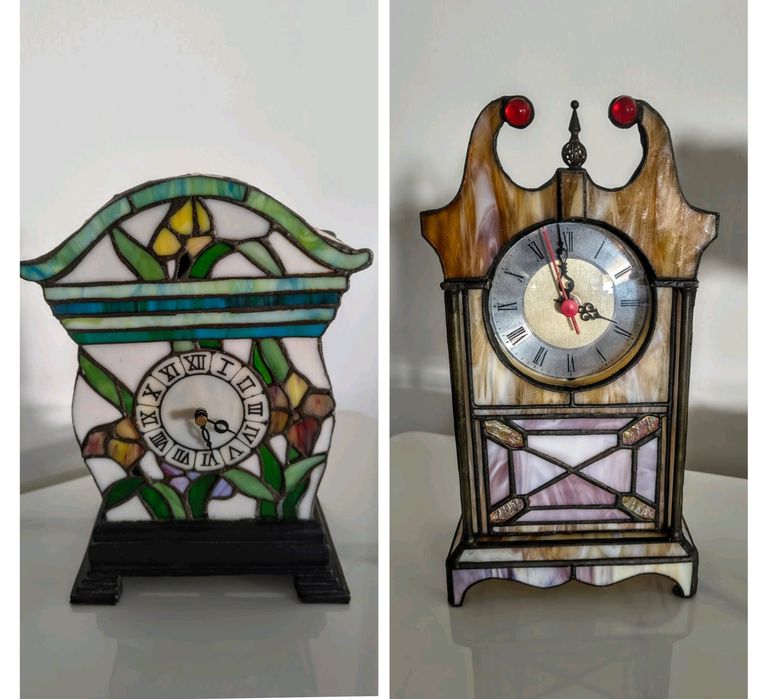 Tiffany lampa witrażowa stołowa / nocna / biurowa  Art deco