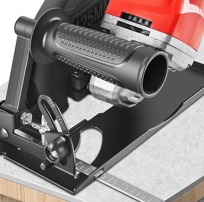 adapter prowadnica z odsysaczem do szlifierki kątowej osłona 125mm