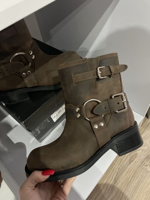 Botki skórzane by o la la