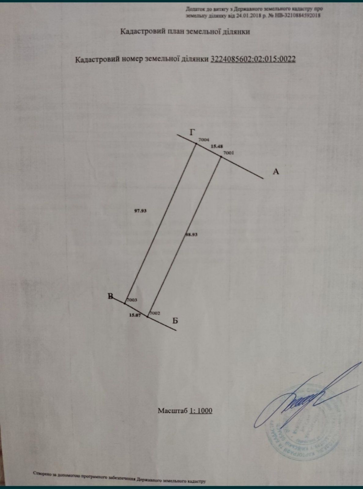 Продаж земельної ділянки