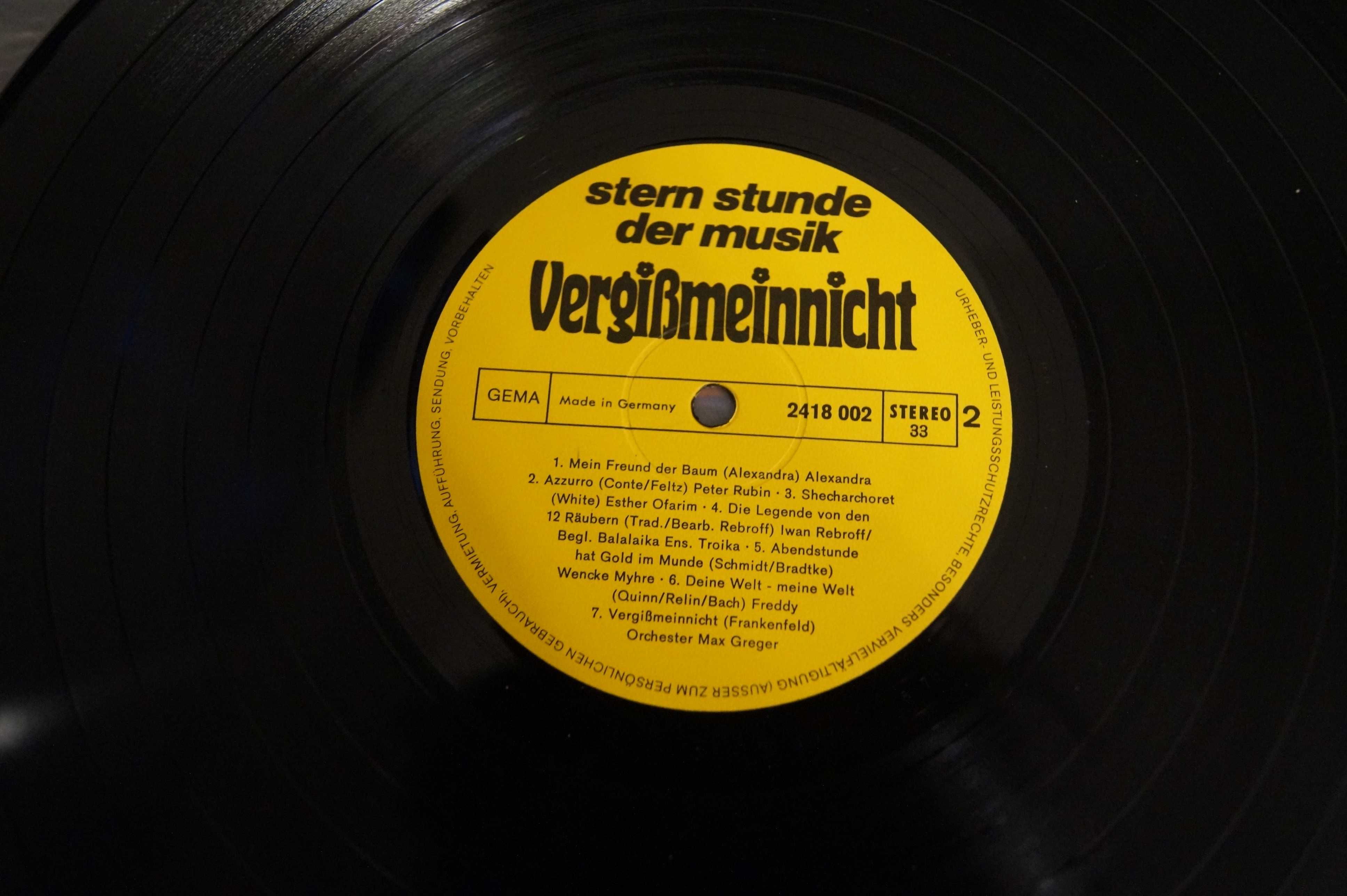 Vergibmeinnicht   Ster- Stunde der music winyl vinyl