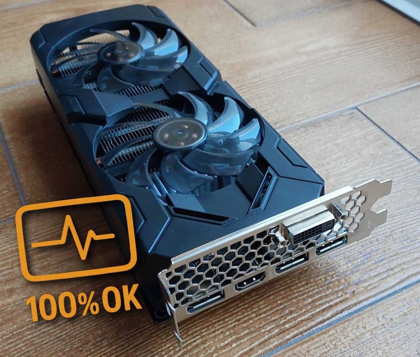 NVIDIA GeForce GTX 1060 6GB GDDR5 (Palit Dual Fan) – 100% testada e OK