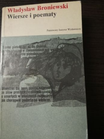 Wiersze i poematy Władysław Broniewski
