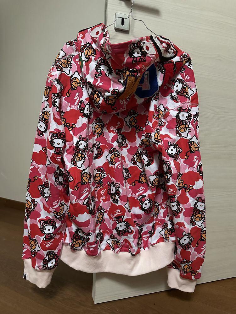 Bape X Hello Kitty Zip-Hoodie