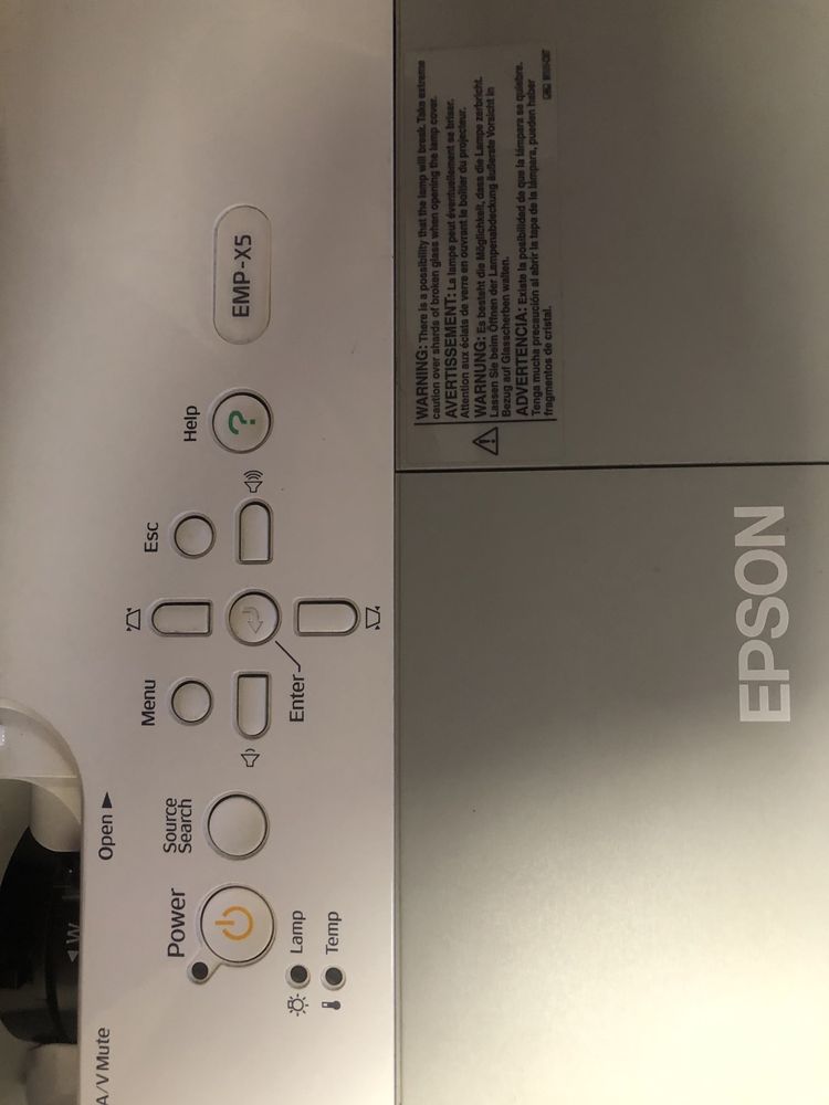 ДАРОМ почти Проектор  EPSON EMP X5