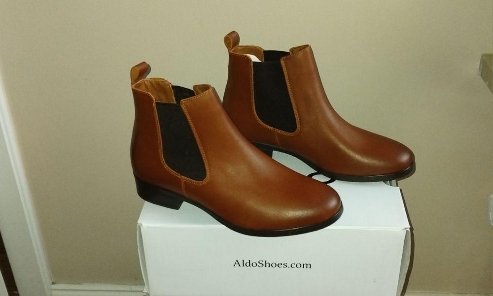 -50% Botki Aldo. R. 38. W. 24,5 cm. Skóra naturalna.