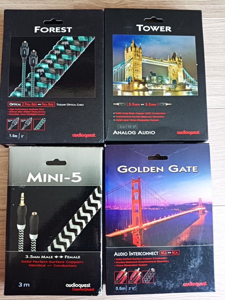 Audioquest Tower 2 x minijack 3 m
