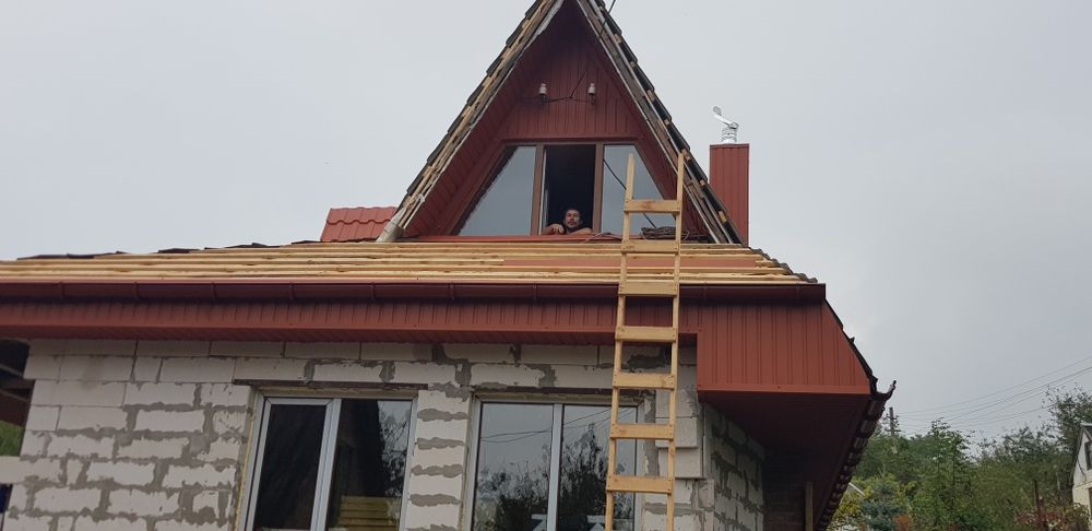 Покрівельні роботи любих конфігурацій.