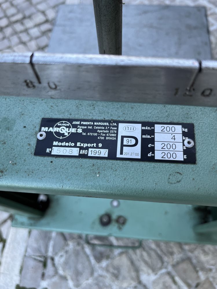 Balança decimal 200 Kg