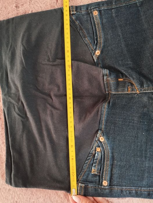 Spodnie ciążowe H&M granat plus leginsy