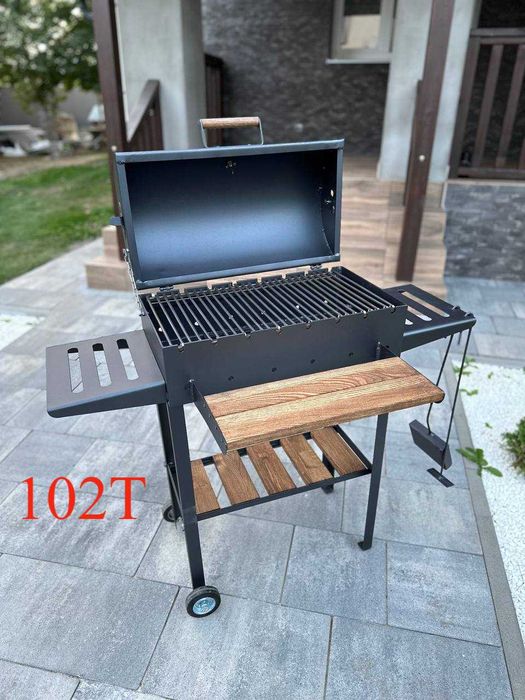 ВІД ВИРОБНИКА / Мангал гриль барбекю мангал на колесах посилений