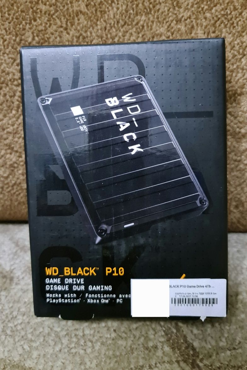 WD BLACK P 10 Game Drive